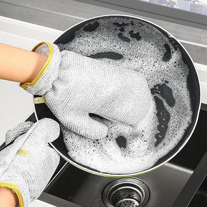 Wired Dishwashing Gloves