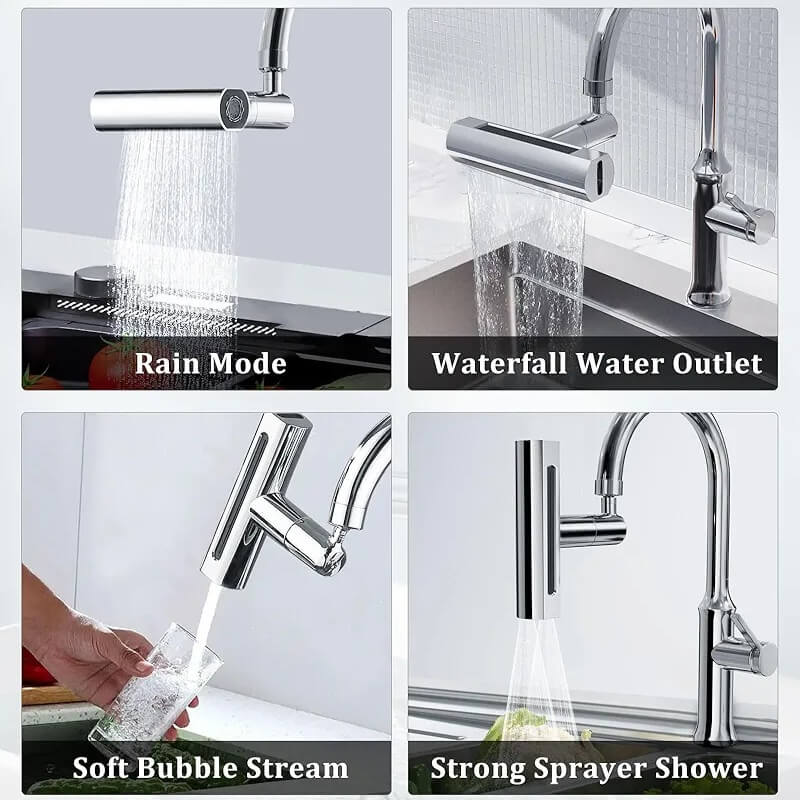 Kitchen Faucet 4 in 1