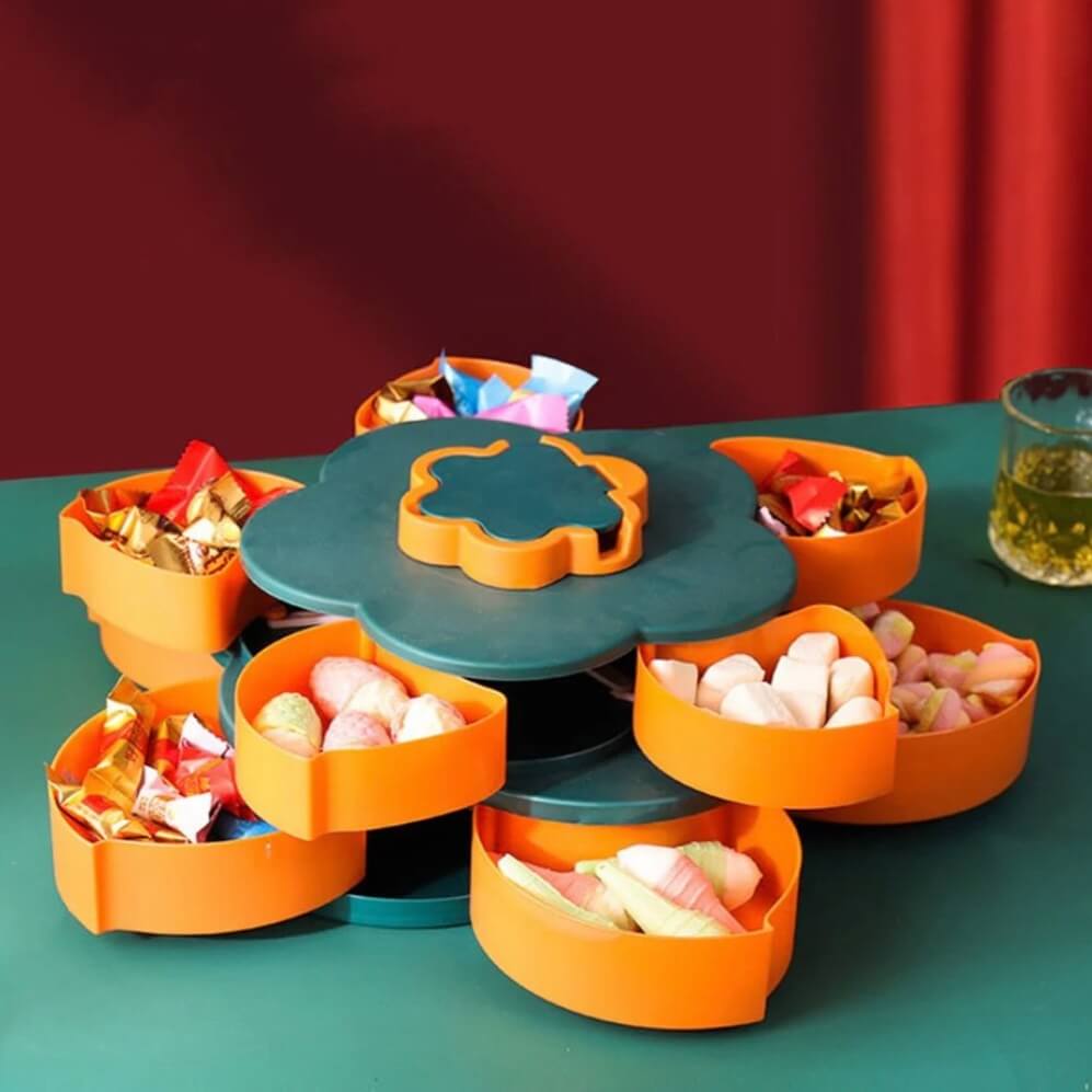 Rotating Snack Organizer