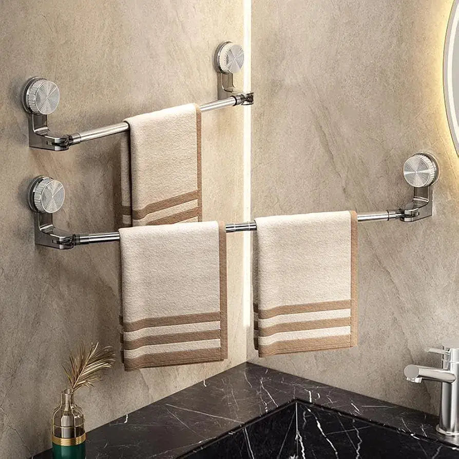 Suction Retractable Rotating Rod