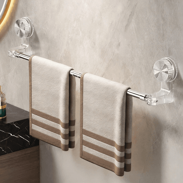 Suction Retractable Rotating Rod