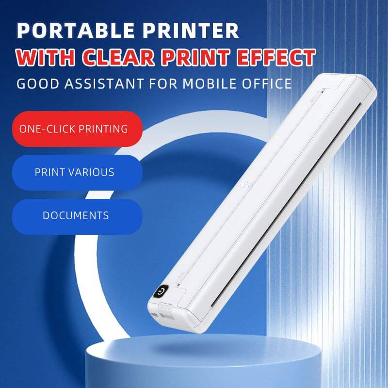 Wireless Thermal A4 Printer