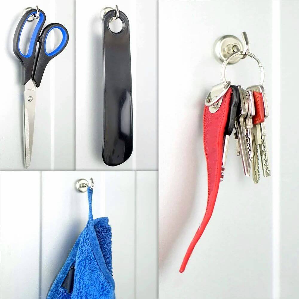 Mini Magnetic Hooks 7pcs