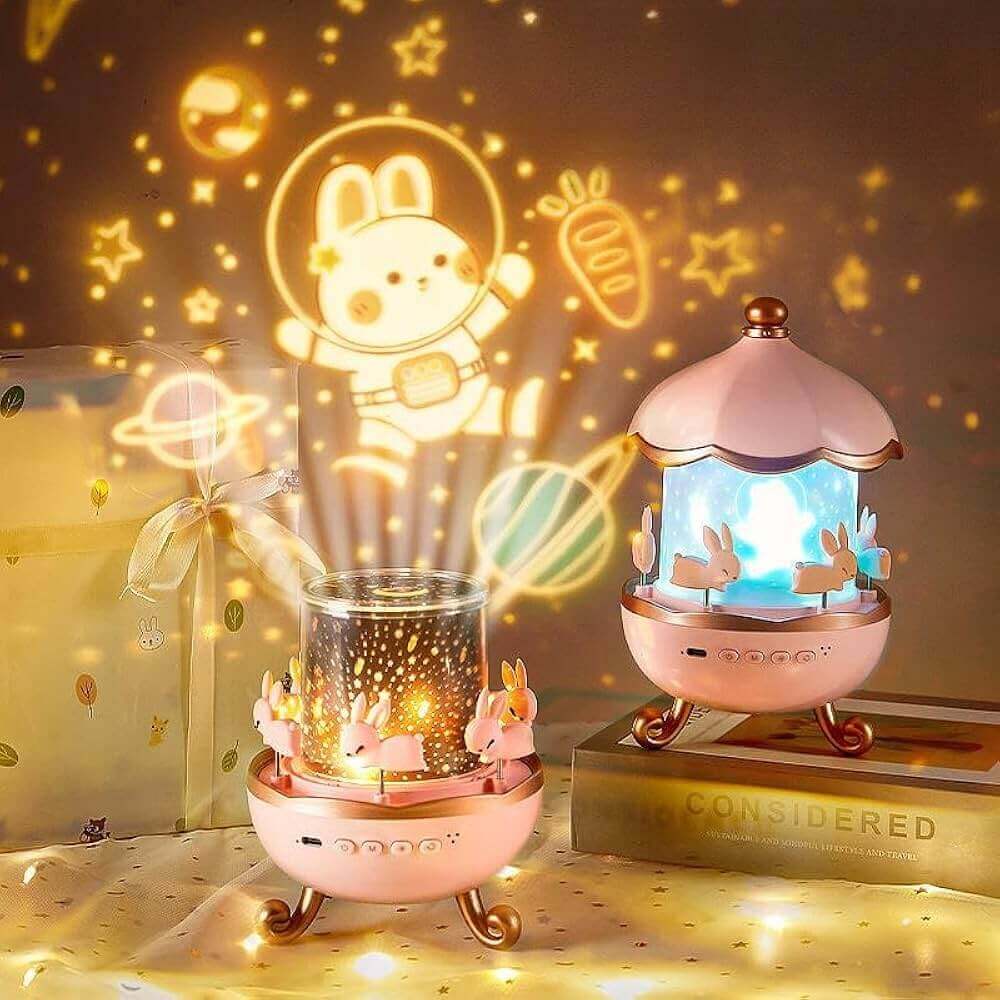 Magical Bunny Carousel Projector