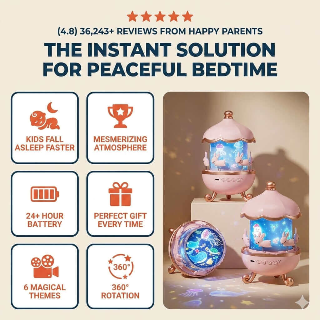 Magical Bunny Carousel Projector