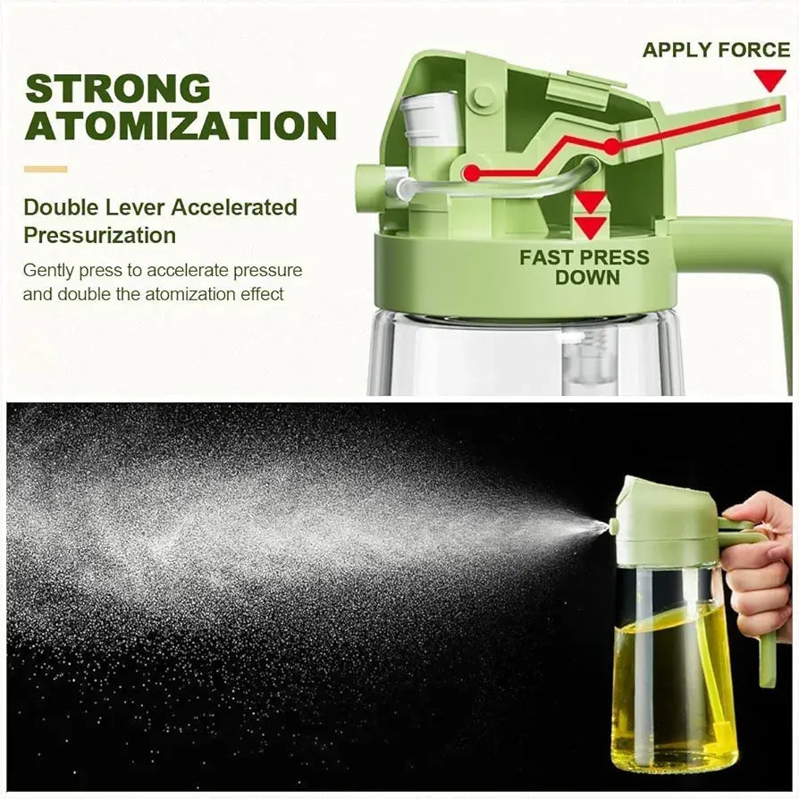 Oil Dispenser & Spray Bottle