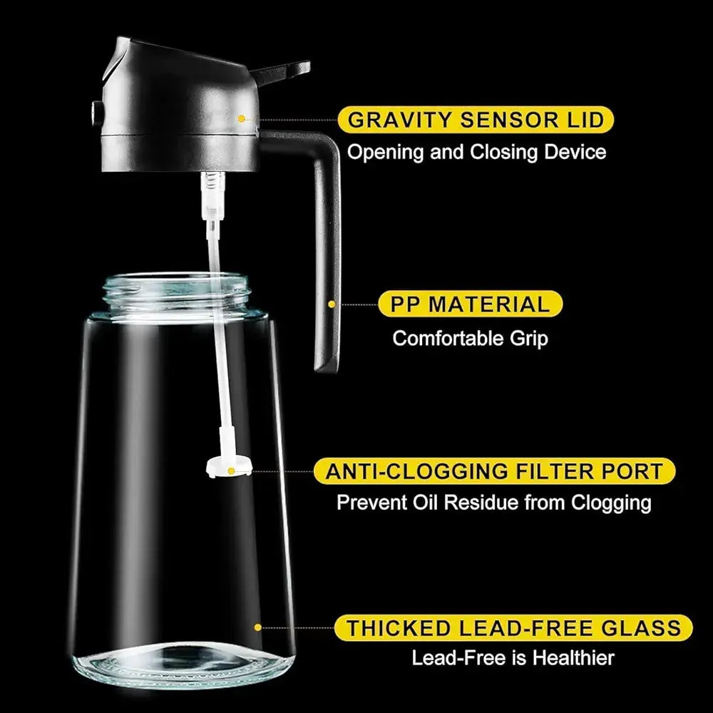 Oil Dispenser & Spray Bottle