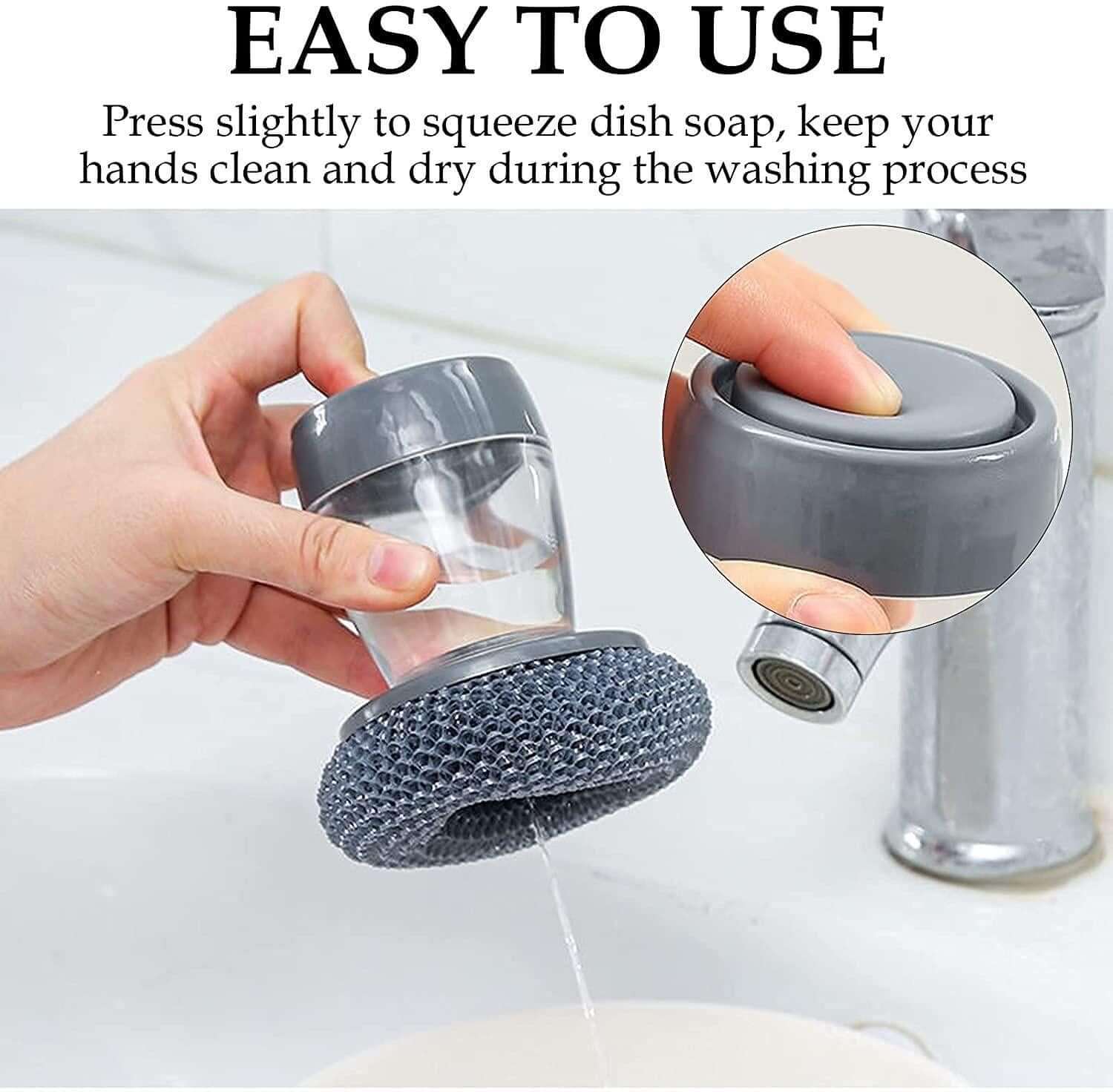 Soap Dispenser Scrubber