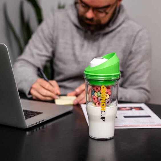 Portable Cereal Cup