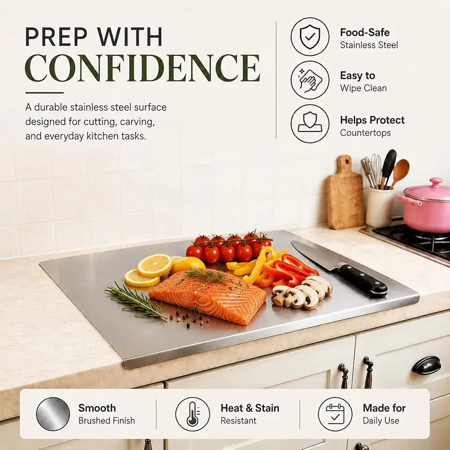 Stainless Steel Cutting Board
