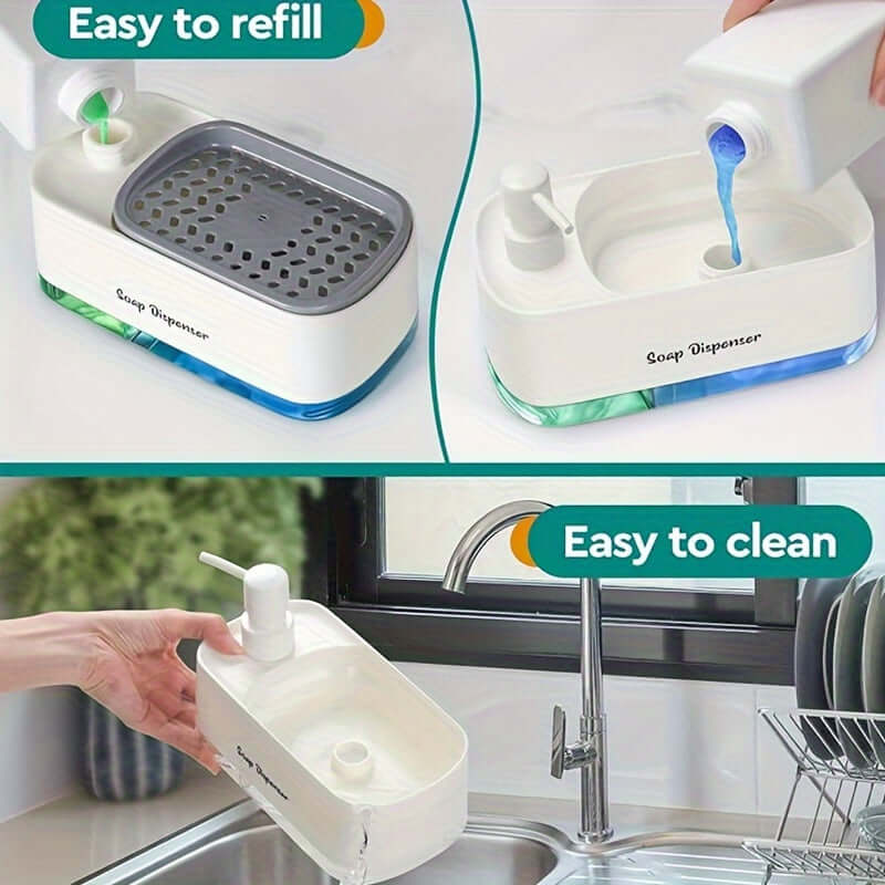 Smart Soap Dispenser 3 in 1