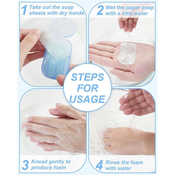 Disposable Soap Papers 30pcs