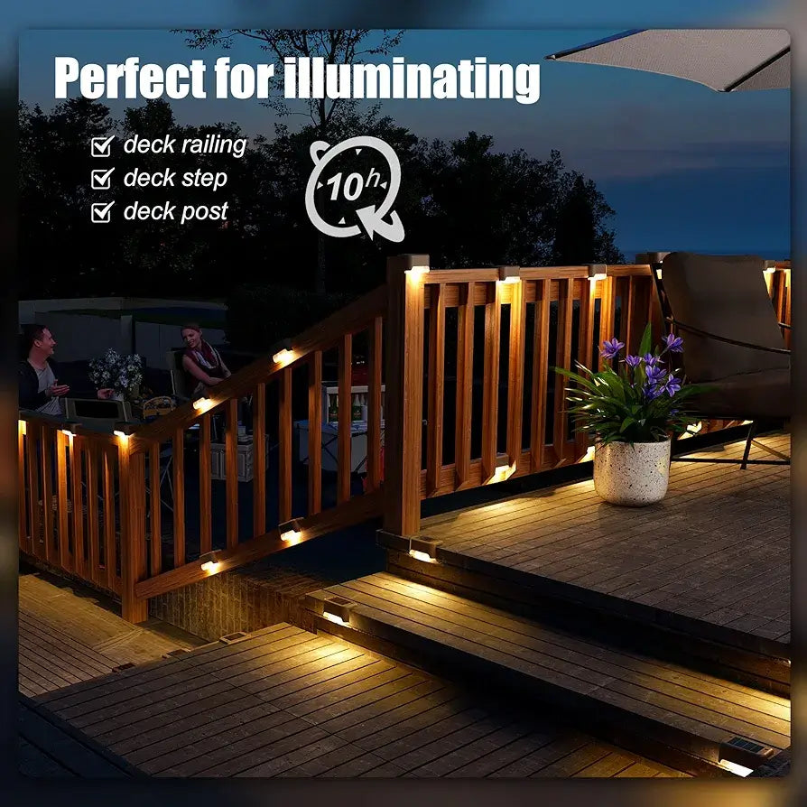 Solar Terrace Lights 4pcs