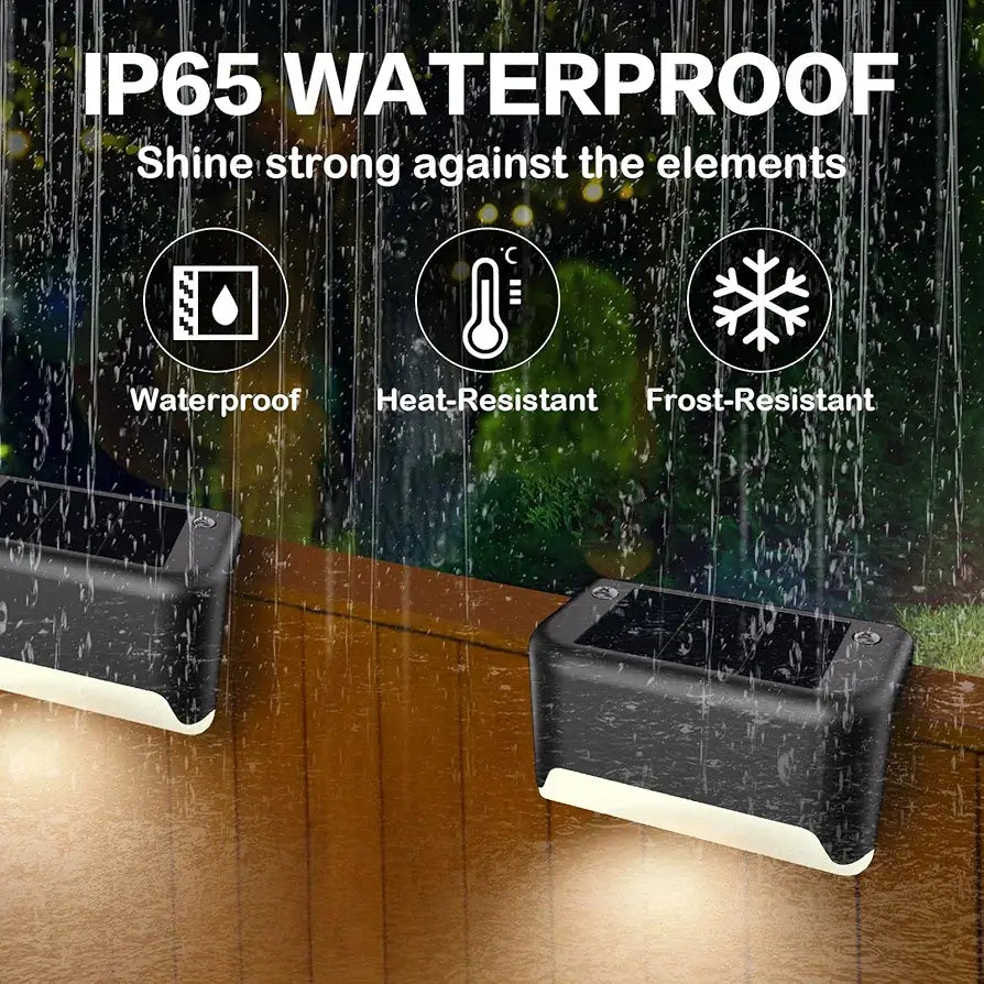 Solar Terrace Lights 4pcs