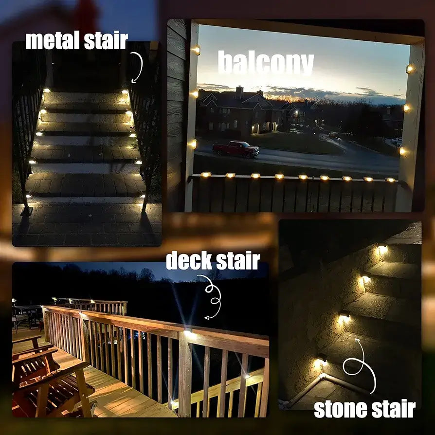 Solar Terrace Lights 4pcs