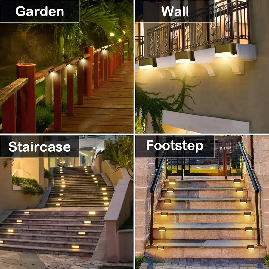 Solar Terrace Lights 4pcs
