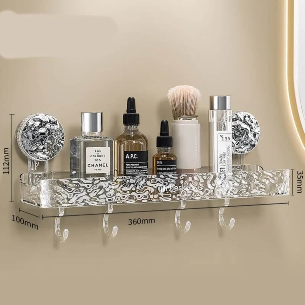 Suction Crystal Shelf