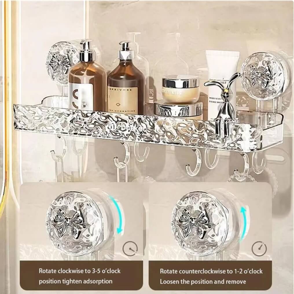 Suction Crystal Shelf