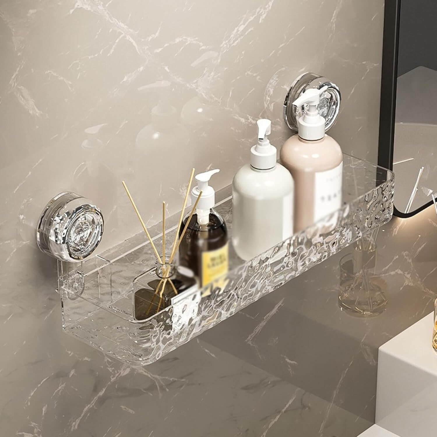 Suction Crystal Shelf
