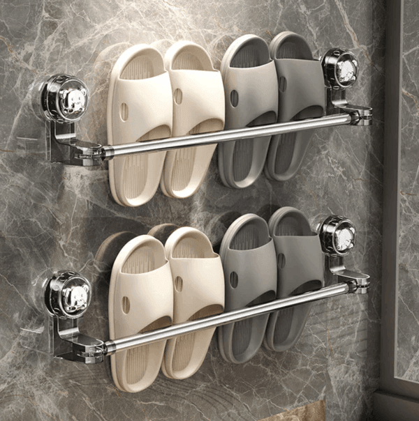 Suction Retractable Rotating Rod