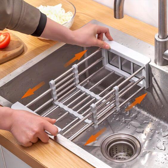 Extensible Sink Drainer
