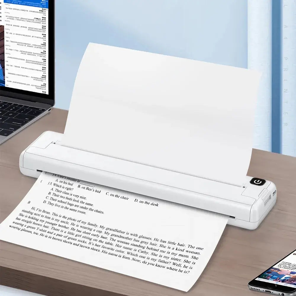 Wireless Thermal A4 Printer