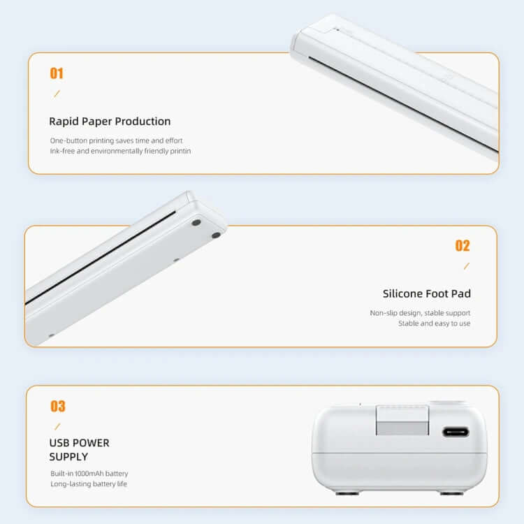 Wireless Thermal A4 Printer