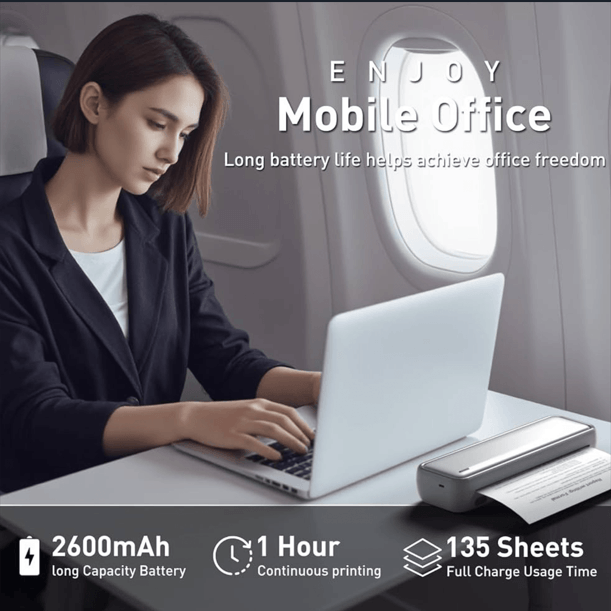 Wireless Thermal A4 Printer
