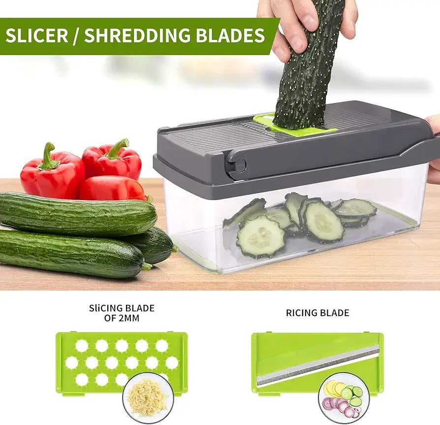 Vegetable Chopper 14-in-1