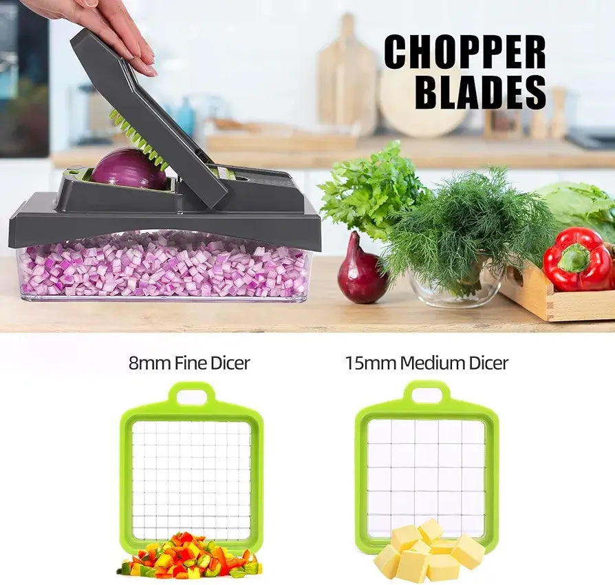 Vegetable Chopper 14-in-1