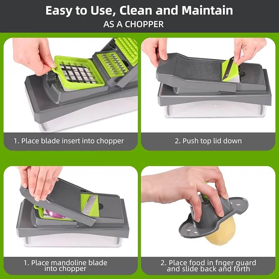 Vegetable Chopper 14-in-1