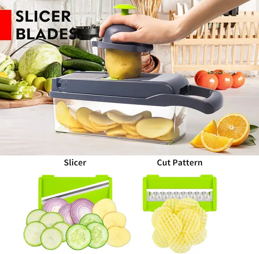 Vegetable Chopper 14-in-1